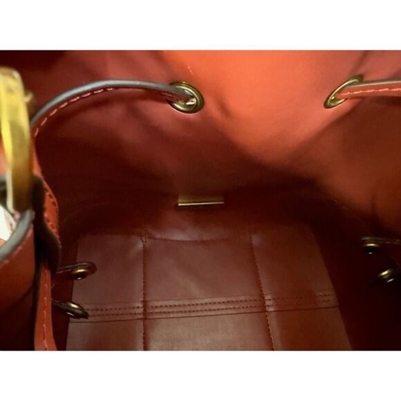 NWT Michael Kors Mercer Gallery Medium Leather Convertible Bucket Bag Crossbody - Picture 6 of 8